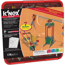 K'NEX 78640 Intro to Simple Machines: Levers and Pulleys Building Set, Educational Toys for Kids, 178 Piece STEM Learning Kit, Engineering for Kids,