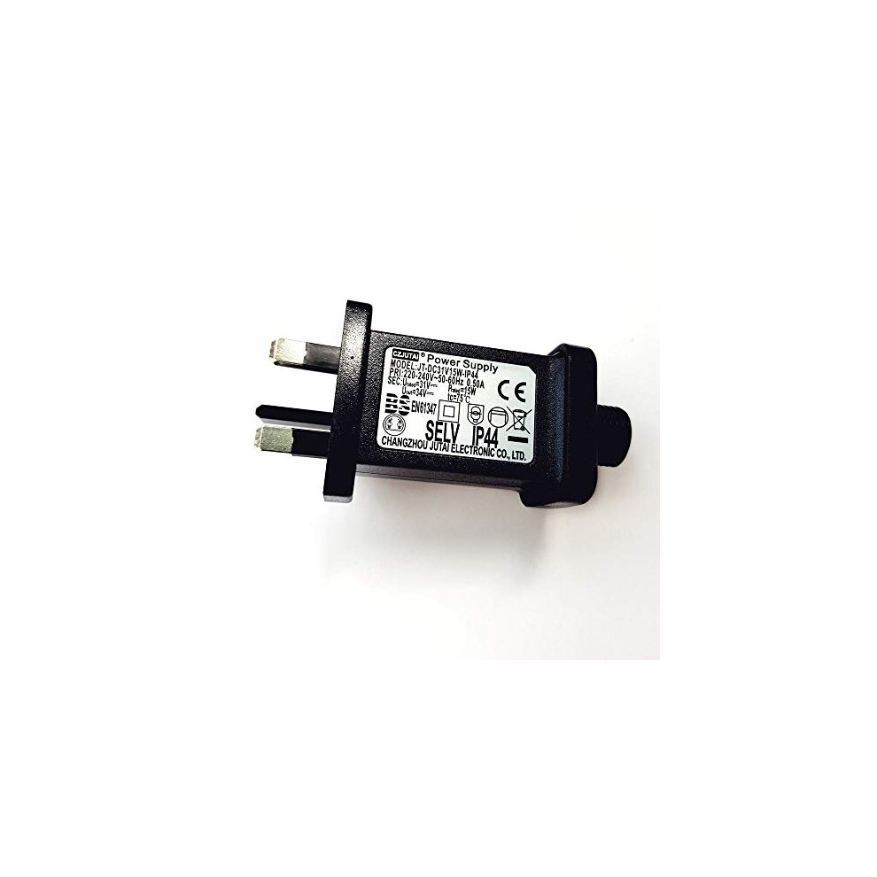 Cubeplug? Replacement Power Supply, Transformer Czjutai Jt-Dc31v 15W /12W /9W /7.2W /6W -Ip44 Christmas Lighting [U5t5] 7426959758206