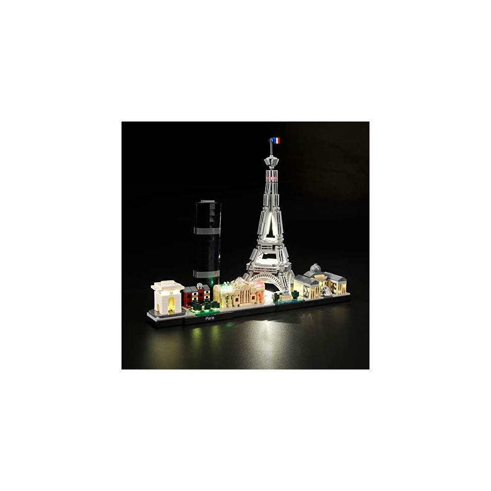 Lightailing Light Set For (Architecture Paris) Building Blocks Model - Led Light Kit Compatible With Lego 21044(Not Included The Model)