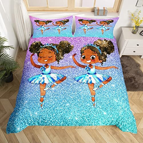 Little girl double duvet cover online