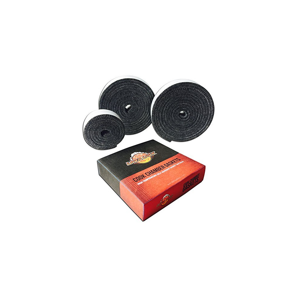 Joints de barbecue Nomex de remplacement haute temp   rature pour tous les fumeurs Kamado (Joe Primo Grill Dome King Komodo saffire etc.)
