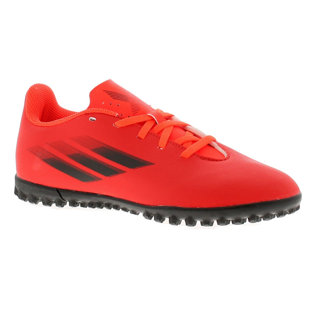 (Red, 5.5  (Adults')) Adidas Performance X.Speedflow.4 T Boys' Trainers UK Size