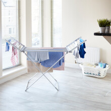 Neo Electric Heated Winged Airer Clothes Dryer Rack