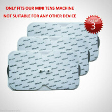 3 x MINI TENS REPLACEMENT STUD ELECTRODE PADS For Mini Tens HT-329L4