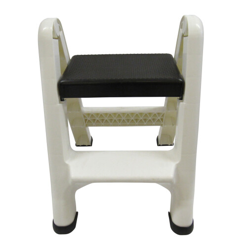 Plastic 2 Step Folding Ladder (200kg Non Slip DIY Stool) 1
