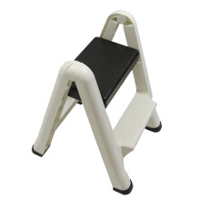 Plastic 2 Step Folding Ladder (200kg Non Slip DIY Stool)