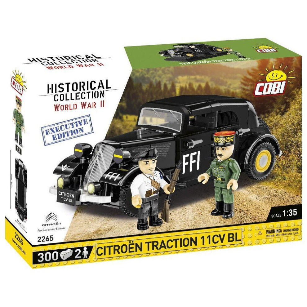 Cobi Cob02265 - Historical Collection - 1938 Citroen Traction 11C