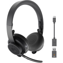 Logitech Zone 900 On-Ear Wireless Bluetooth Headset with Advanced Noise-canceling Microphone, Connect up to 6 Wireless Devices with one ..