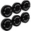 (Pair) GYM MASTER Olympic 2" Weight Plate Wall Mounted Storage Rack - Vertical or Horizontal 4
