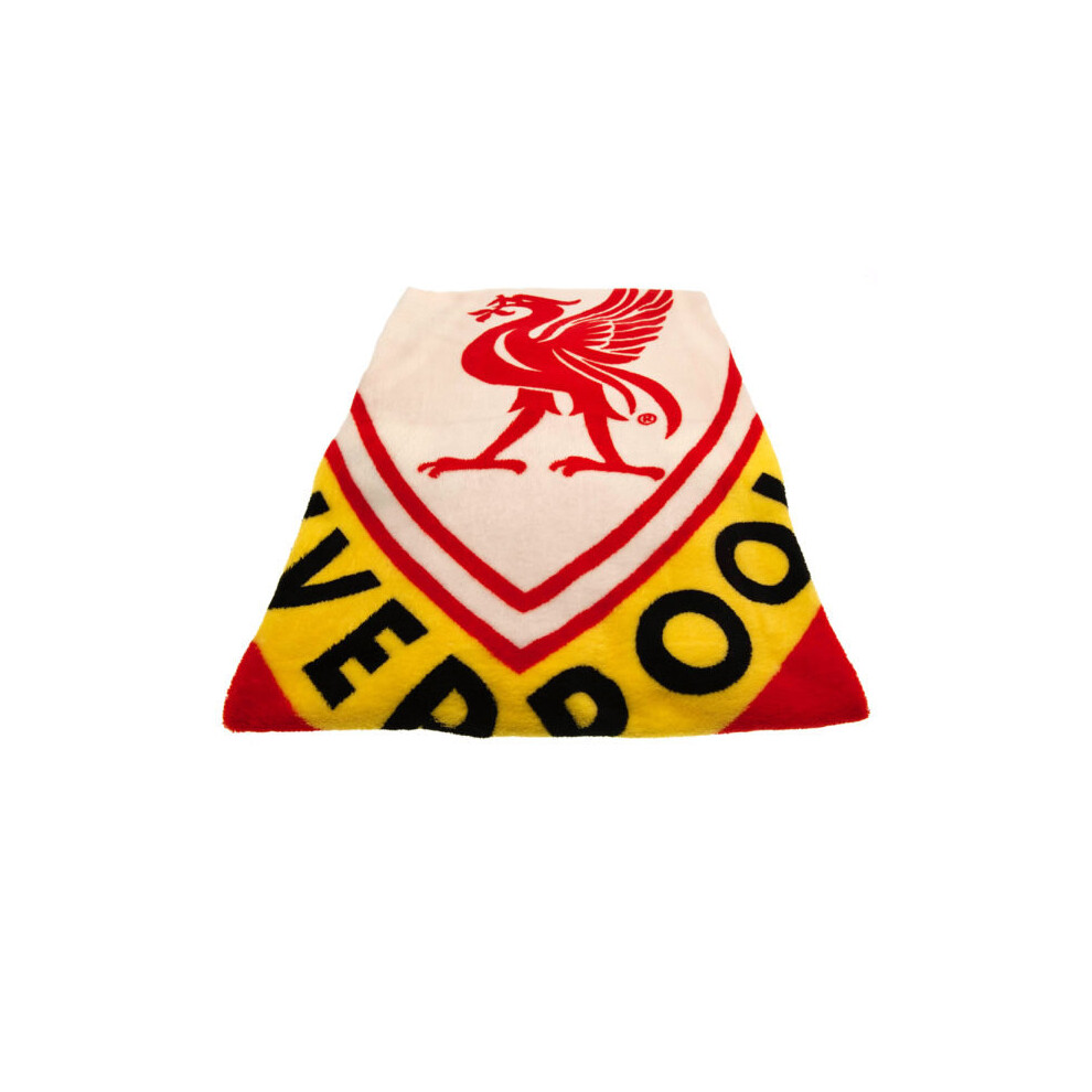 Liverpool Fc Official This Is Anfield Fleece Blanket 100Cm X 150Cm