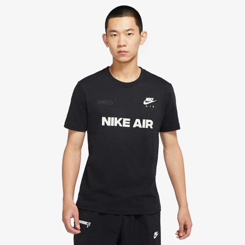 (L) Nike Air Mens Sports T Shirt in Black