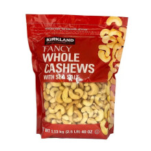 Kirkland Signature Fancy Cashew Nuts, 1.13 kg