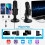zealsound USB Microphone, Condenser PC Mic, W/Lightning adapter for iPhone 3