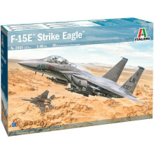 Italeri -2803 F-15E Strike Eagle Kit modello in scala 1:48 Modello in plastica da assemblare Modellismo IT2803