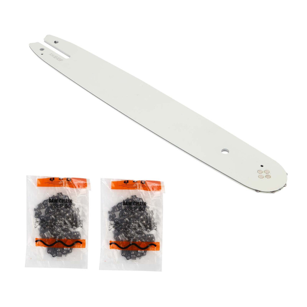 14" 35cm Guide Bar & 2 Chains Fits STIHL 017 MS170 MS171 Chainsaw