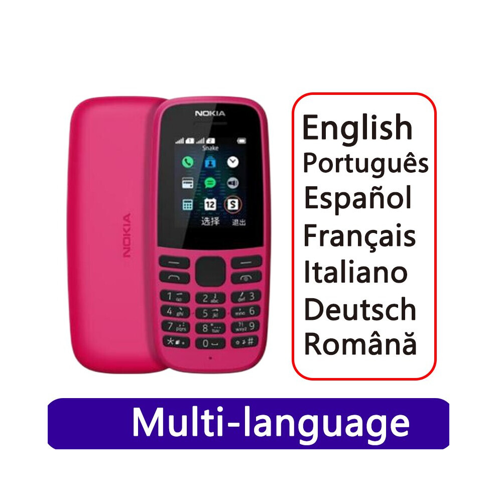 New Original Nokia 105 New 1.77“ Display 4MB Storage 800mah Battery