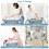 Gymax Baby Changing Table Infant Nursery Station Diaper Changing Station 7