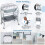 Gymax Baby Changing Table Infant Nursery Station Diaper Changing Station 4