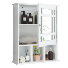 Wall-mounted Bathroom Cabinet Storage Organizer Medicine Cabinet