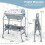 Gymax Baby Changing Table Infant Nursery Station Diaper Changing Station 2