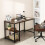 Costway 120 x 60cm Industrial Writing Desk Study Desk Gaming Table Workstation 3