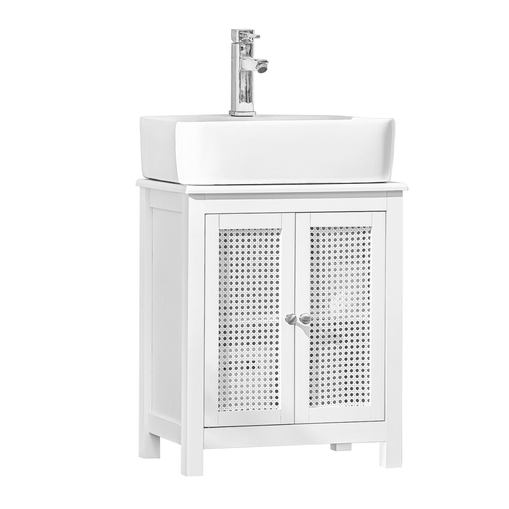 SoBuy BZR35-W,Under Sink Cabinet Bathroom Vanity Unit Bathroom Storage