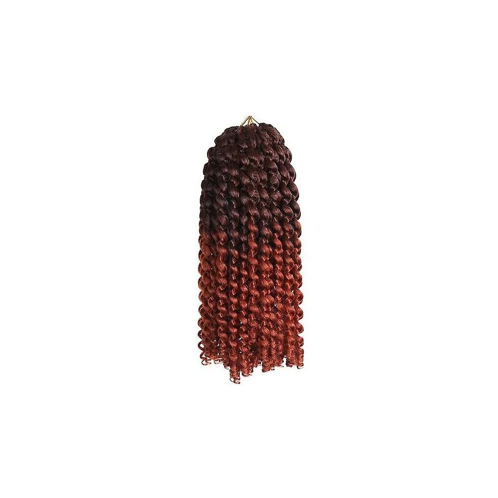 Unisex Red,Brown,Not,Specified (Brown Red) 14Inch 20 Strands Synthetic Wand Curl Jamaican Bounce Twist Crochet Braiding Hair