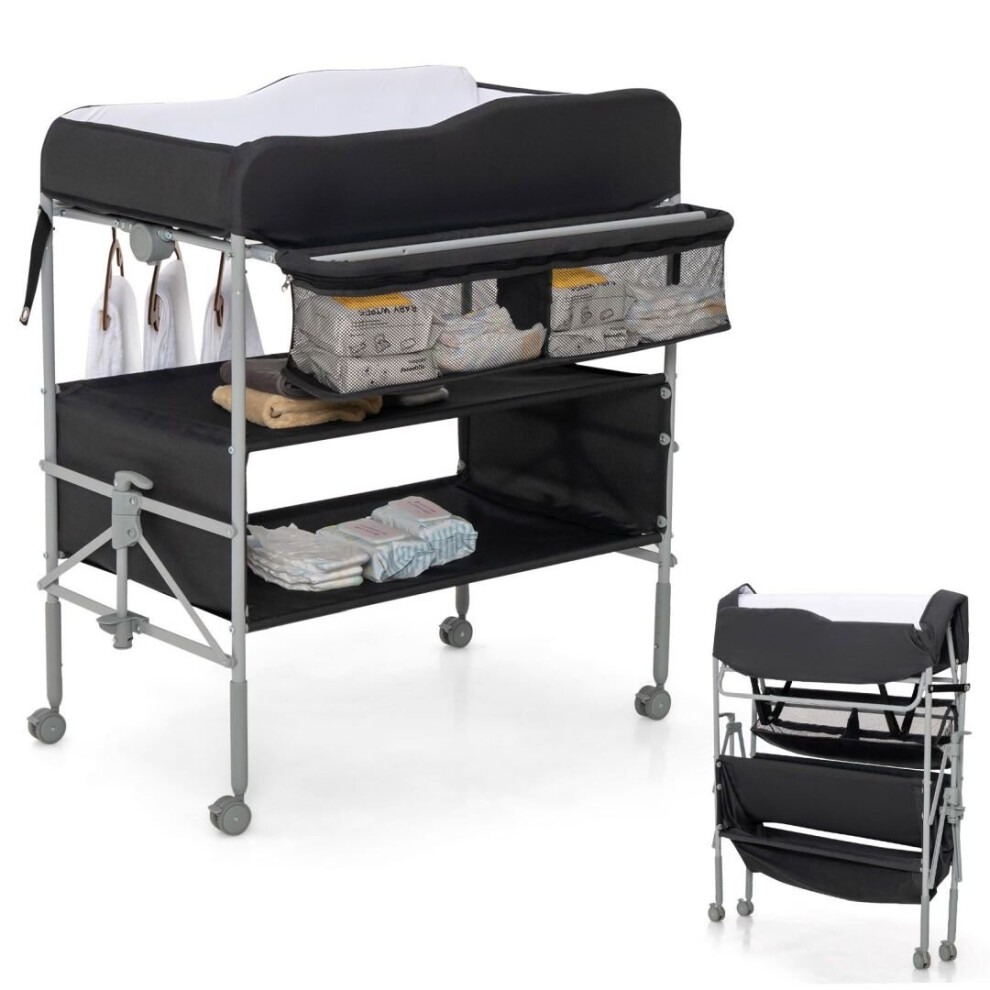 Portable Baby Changing Table Infant Diaper Changing Station