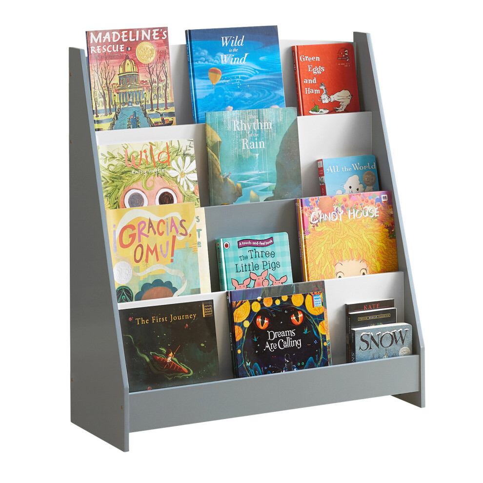 SoBuy KMB32-HG, Children Kids Bookcase Storage Shelf Rack