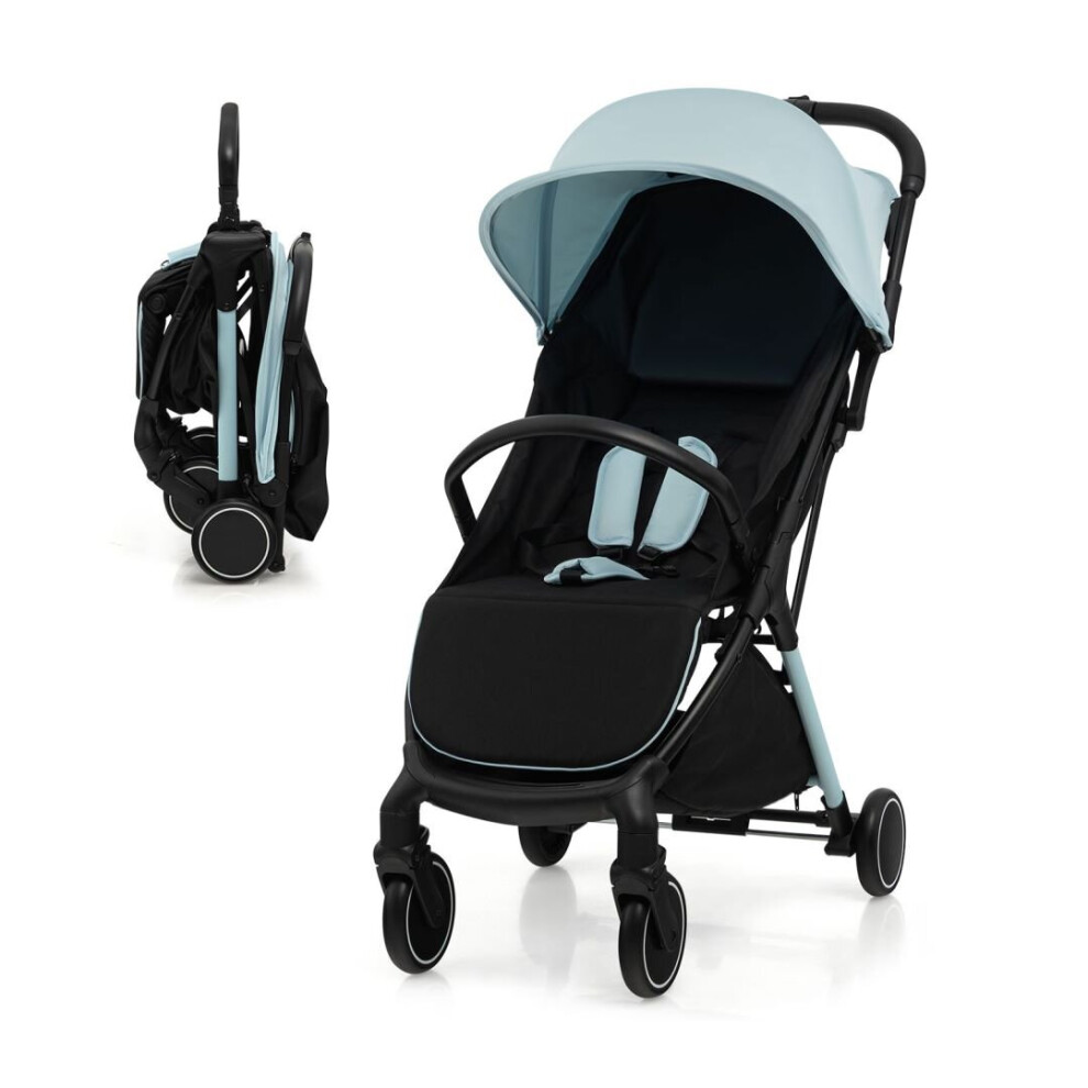 Baby Stroller Lightweight Infant Stroller Folding Infant Carriage Gymax