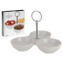 SNACK DISH PORCELAIN