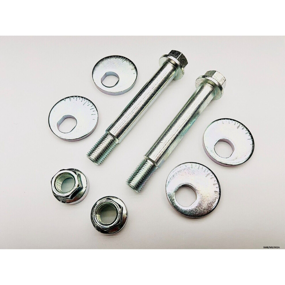 2 x Camber Correction Bolt KIT for MITSUBISHI PAJERO SHOGUN IV 2006+ SMB/MS/002A-image-OPC-PB8JRHX-NEW