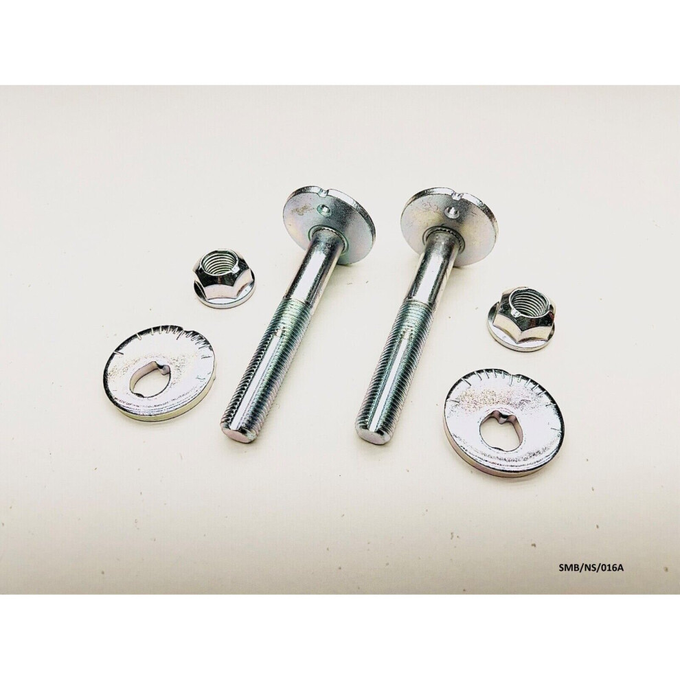 2x Eccentric Camber Adjustment Bolt Kit for NISSAN PICK UP D22 1998+ SMB/NS/016A-image-OPC-PB8JR5J-NEW