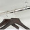 Hafele Wardrobe Rail Centre Support Chrome  25mm 1" 3