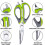 Multi Purpose Kitchen Scissors Dtachable Bottle Opener Meat Fish Kitchen Shears 4