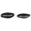 BACKIG Side plate, black, 18x18 cm 2