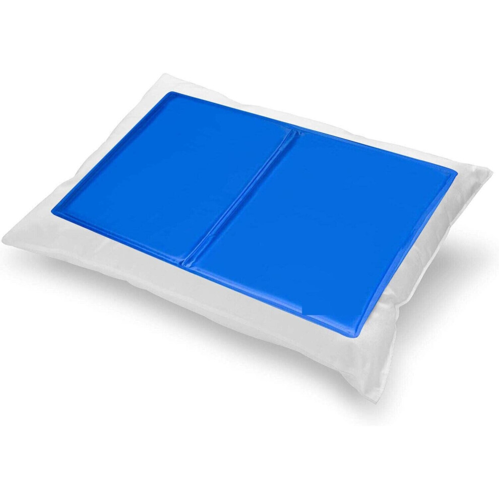 MantraRaj Cooling Gel Pillow Bed Cushion Cool Pad Mat Pet Yoga Laptop Travel Sleeping Aid Gel Cooling Mat