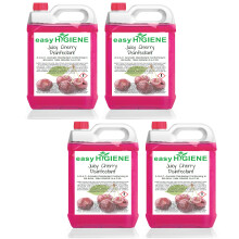 20 Litre JUICY CHERRY Disinfectant 4x 5L FRAGRANCE Kennel Cleaner Patio Pet Dog