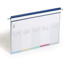 Durable DIVISOFLEX Organisation File A4, Blue, Pack of 5