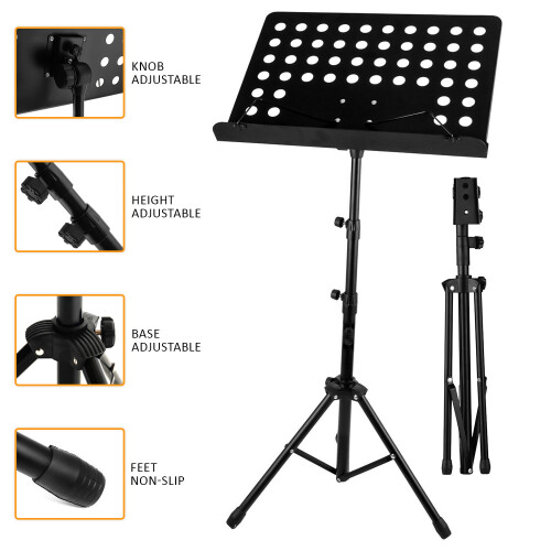 Music Book Holder Tripod Stand 2