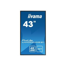 iiyama ProLite LH4352UHS-B1 43" Class (42.5" viewable) LED-backlit LCD display - 4K
