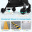 Gymax Baby Stroller Lightweight Infant Stroller Folding Infant Carriage 7