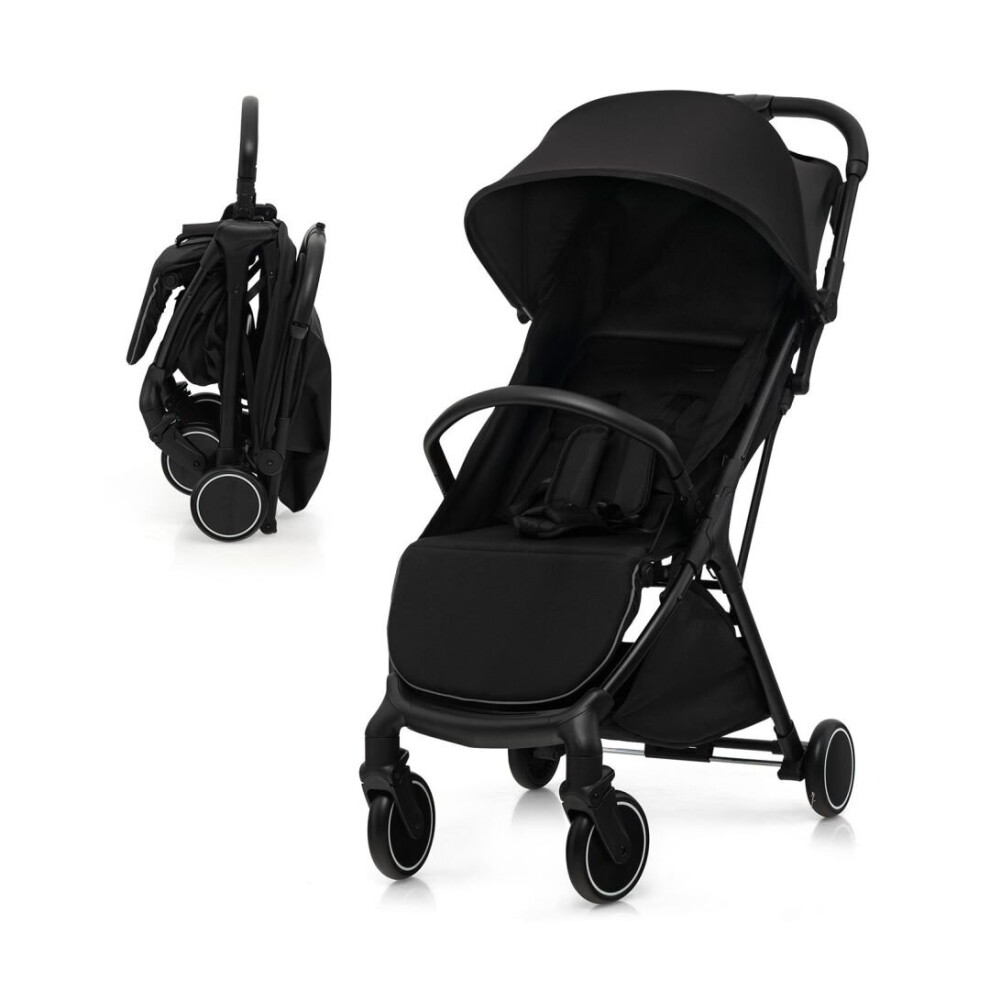 Baby Stroller Lightweight Infant Stroller Folding Infant Carriage Gymax