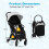Gymax Baby Stroller Lightweight Infant Stroller Folding Infant Carriage 2