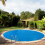AREBOS Arebos Solar Pool Cover | in different sizes round or rectangular | blue | 400 micron | 12ft (3.60m) 2