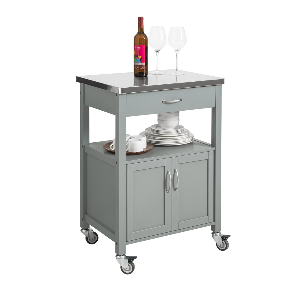 Products SoBuy FKW22-HG, Kitchen Cabinet Kitchen Storage Trolley