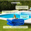 AREBOS Arebos Solar Pool Cover | in different sizes round or rectangular | blue | 400 micron | 12ft (3.60m) 6