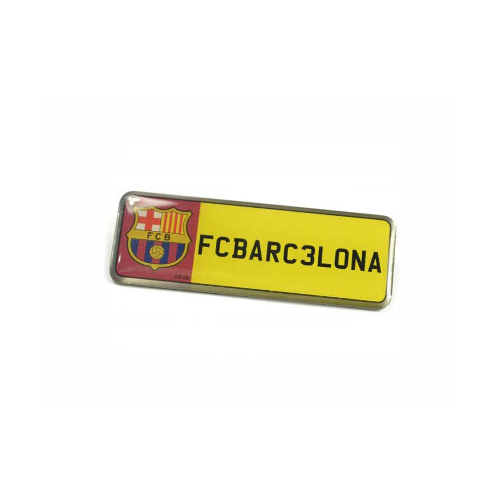 Fc Barcelona License Plate Badge 4286143285900