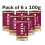 Costa Coffee Costa Coffee Smooth Medium Roast Coffee Finely Ground Beans 6x100g 5