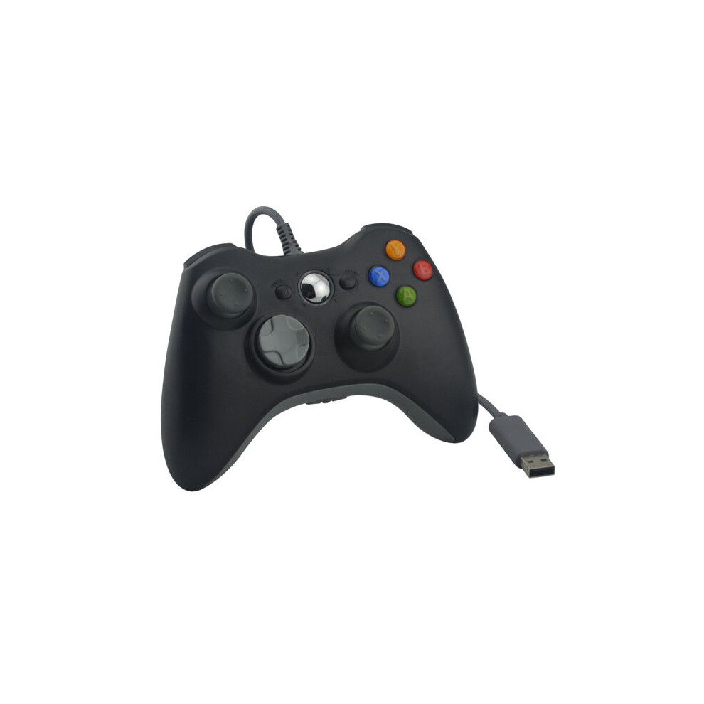 (Black) Wired Controller for Xbox 360 / PC Controller